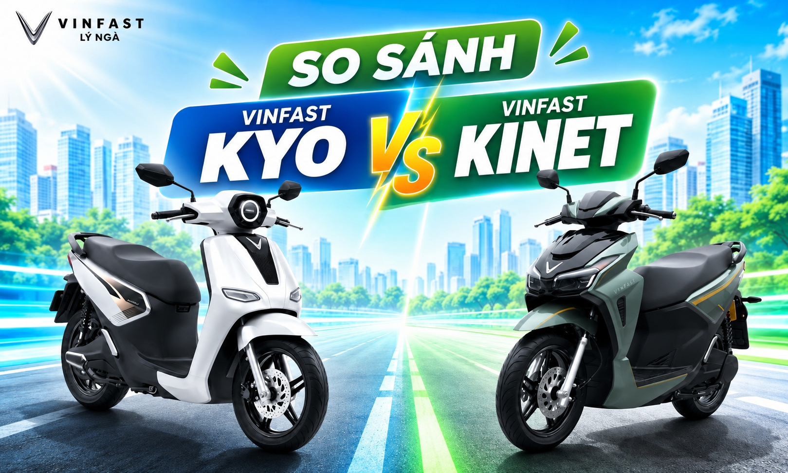 So sánh Kyo và Kinet